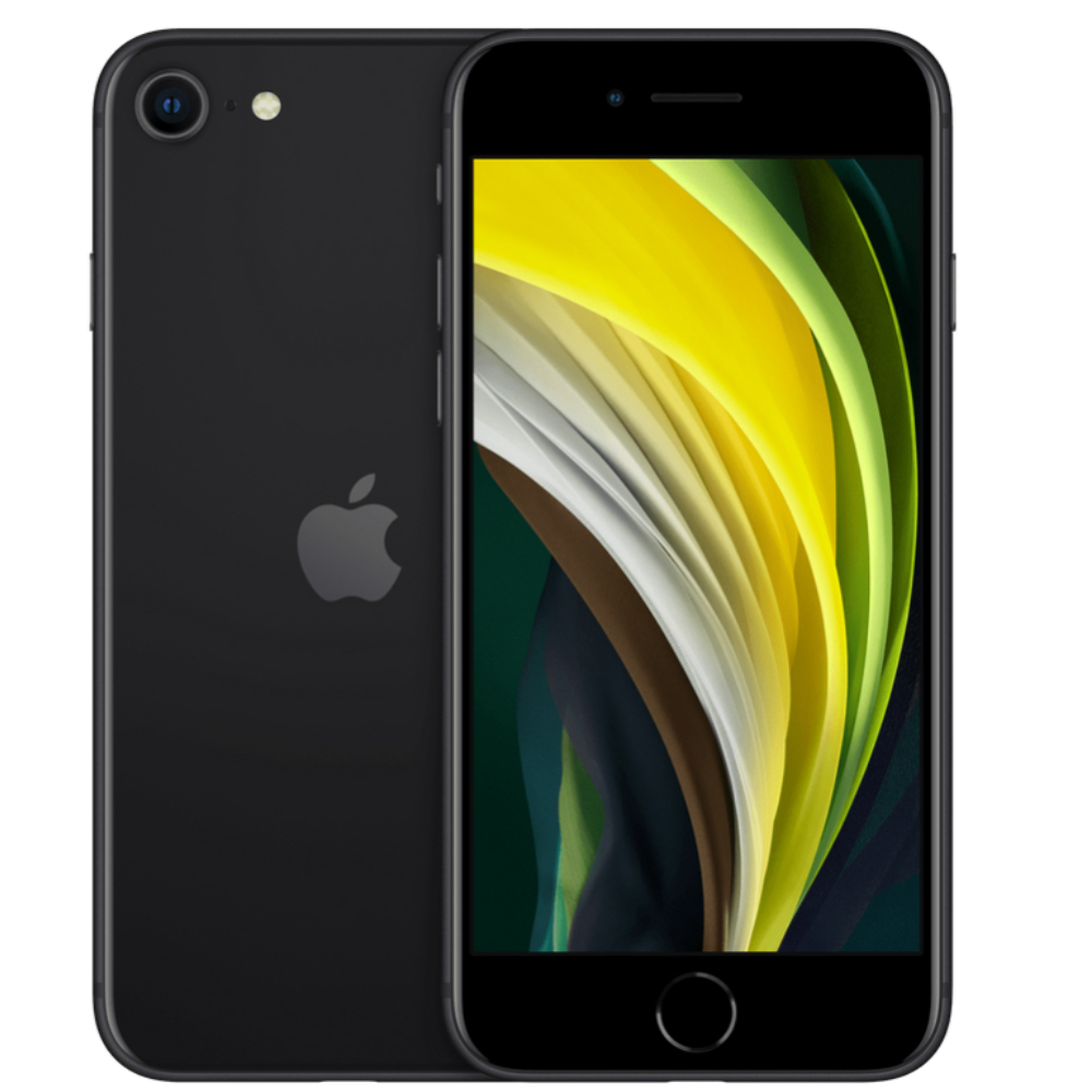 iPhone SE (2020) 128GB Musta